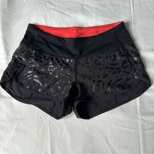 lululemon athletica speed up shorts